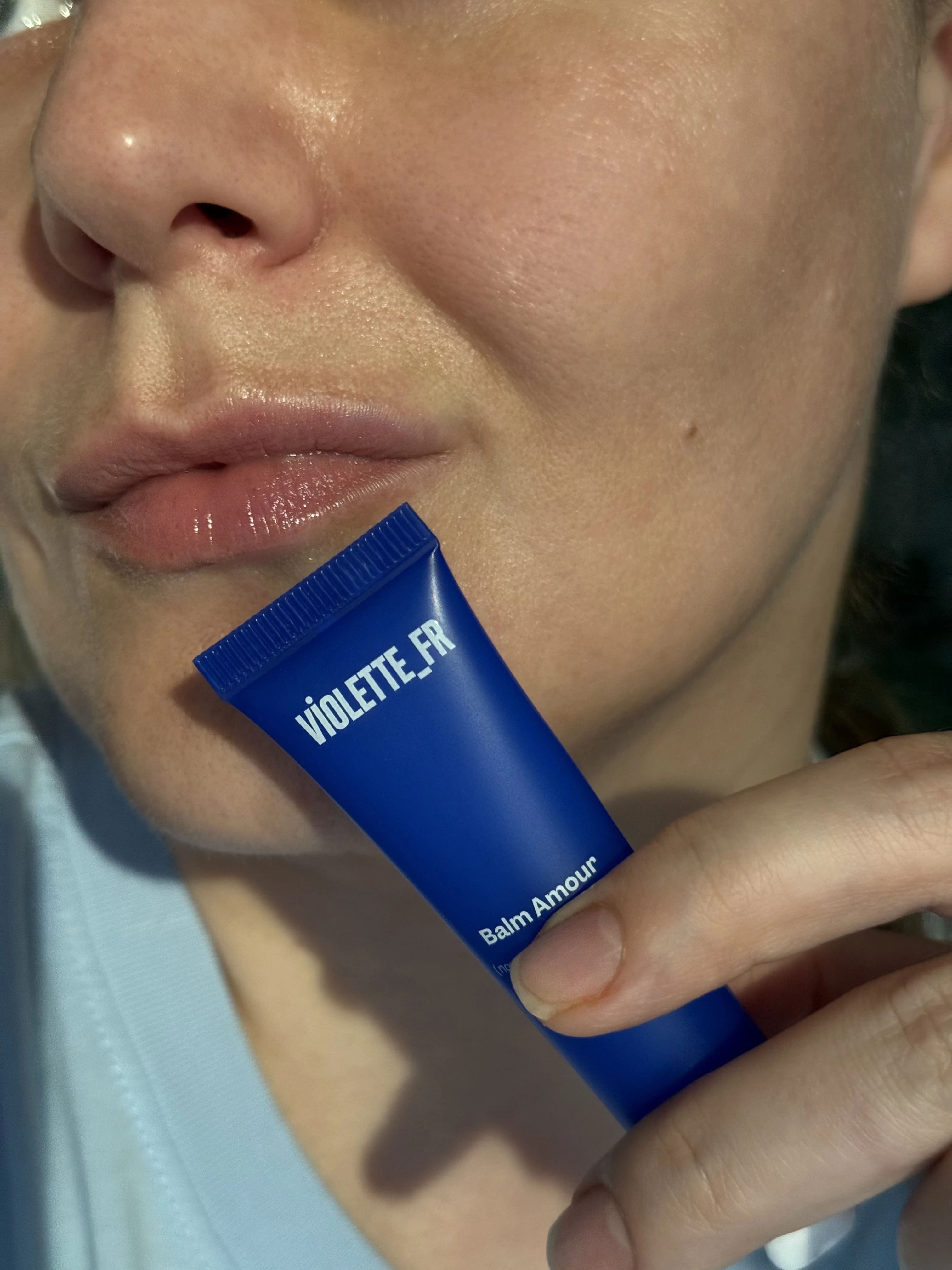 Lip care balm from famous brand.