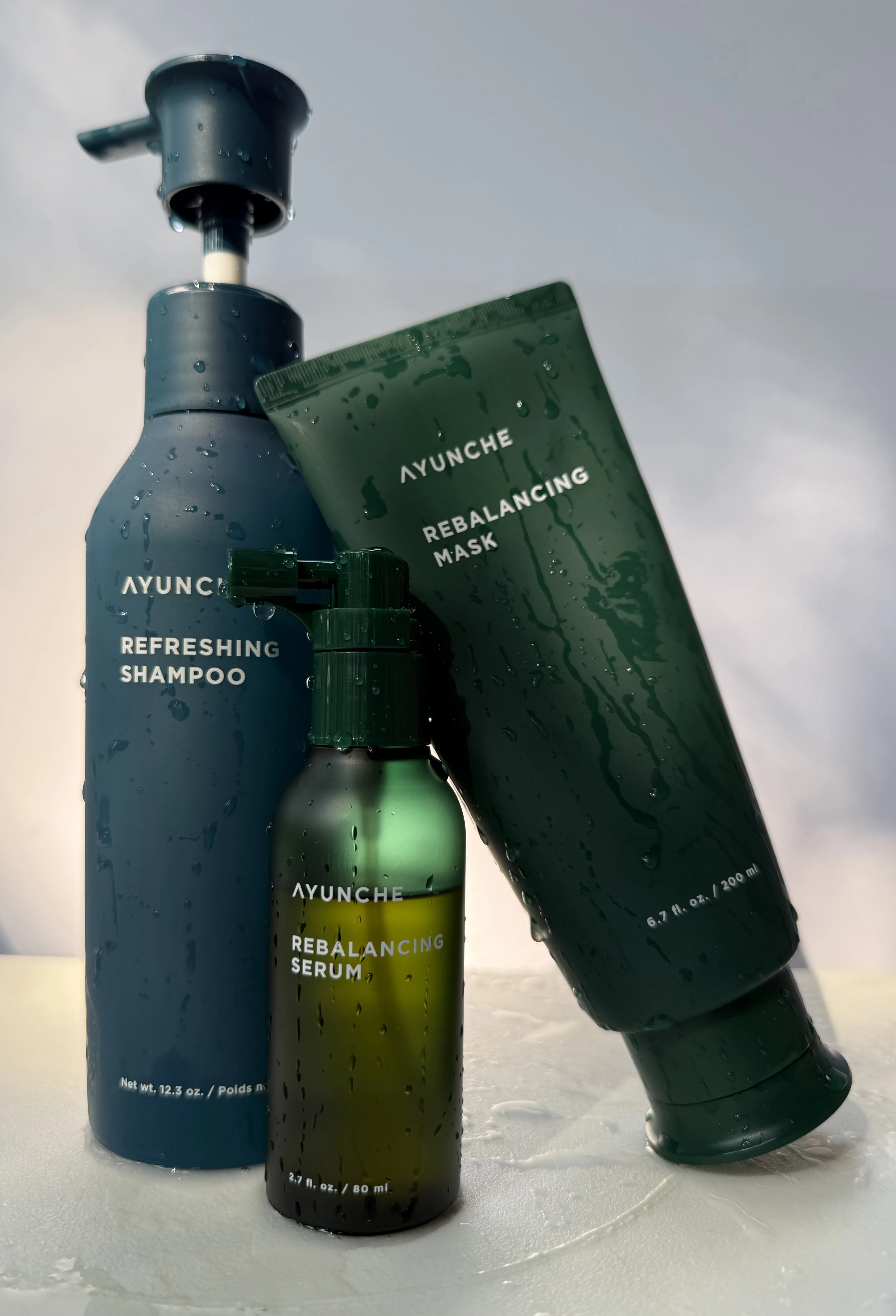 Hair care products from professional brand.