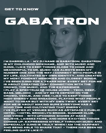 DJ Gabatron | Artist Feature | NYC