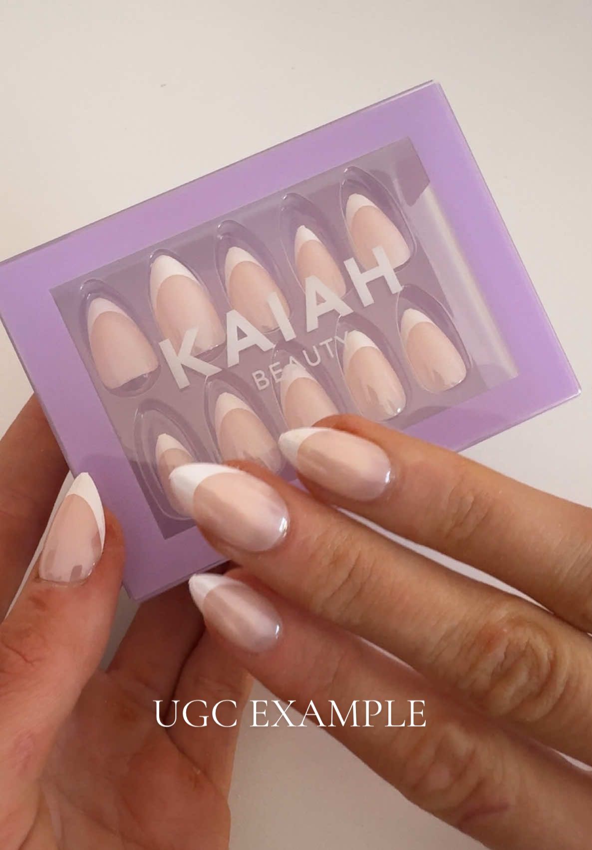 For KAIAH Beauty Luxe French Press Ons