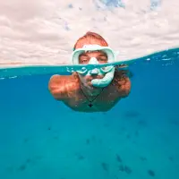 Sunny Bliss Snorkel Mask