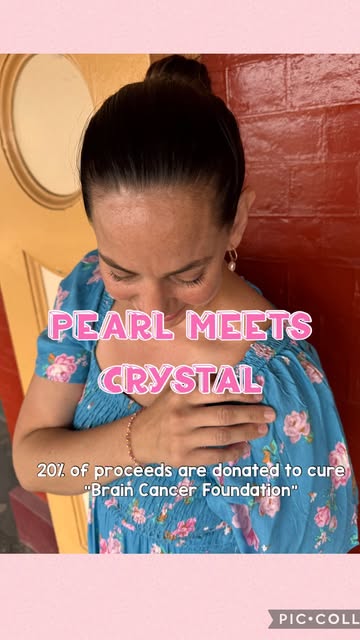 Pearl meets crystal