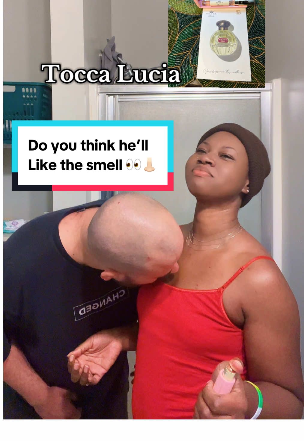 Scentbird blind reaction video couples style