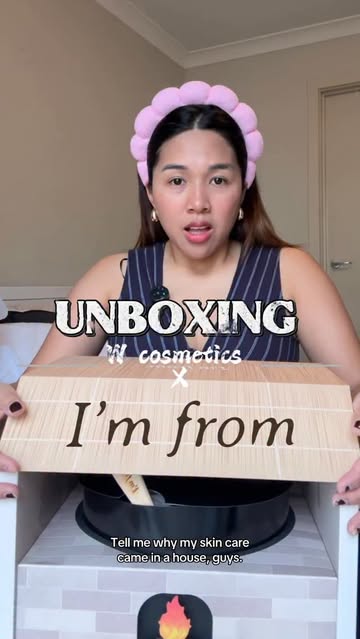 Skincare in a house? With I’m from and Wcosmetics