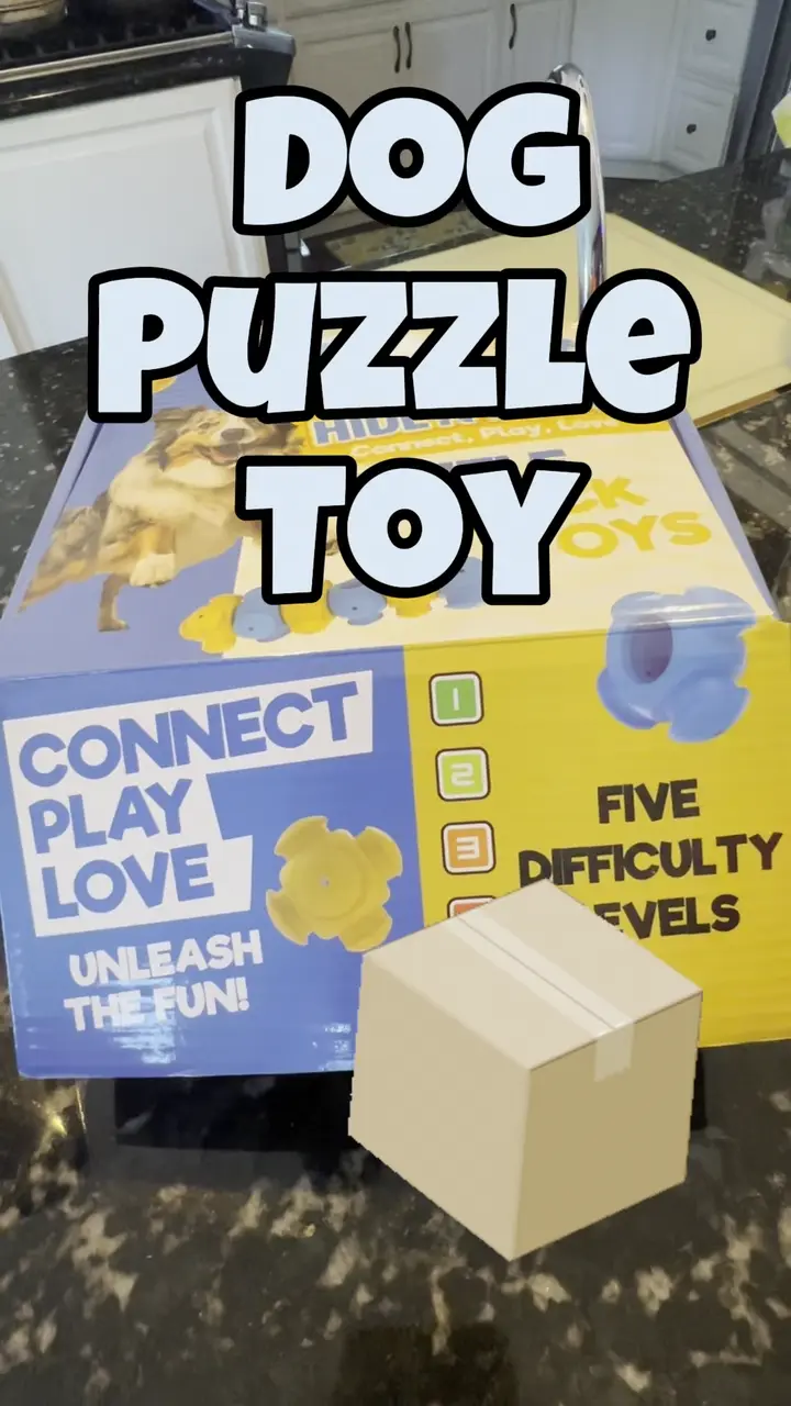 Dog Puzzle Toy Unboxing
