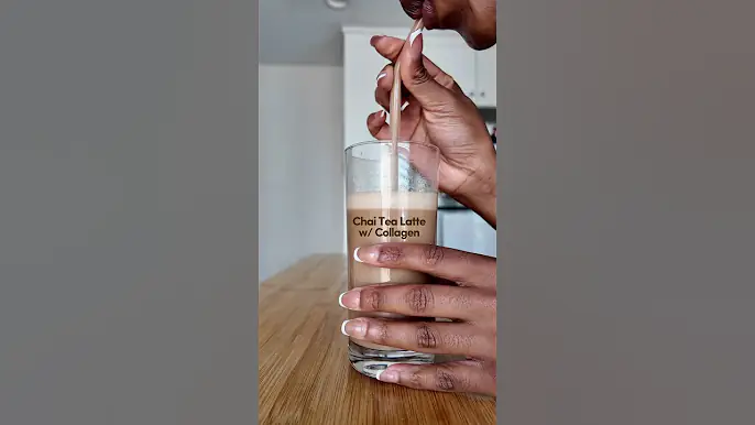 Black Girl Vitamins Collagen Chai Tea Latte