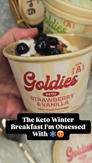 Ugc reel for Goldies Keto Porridge
