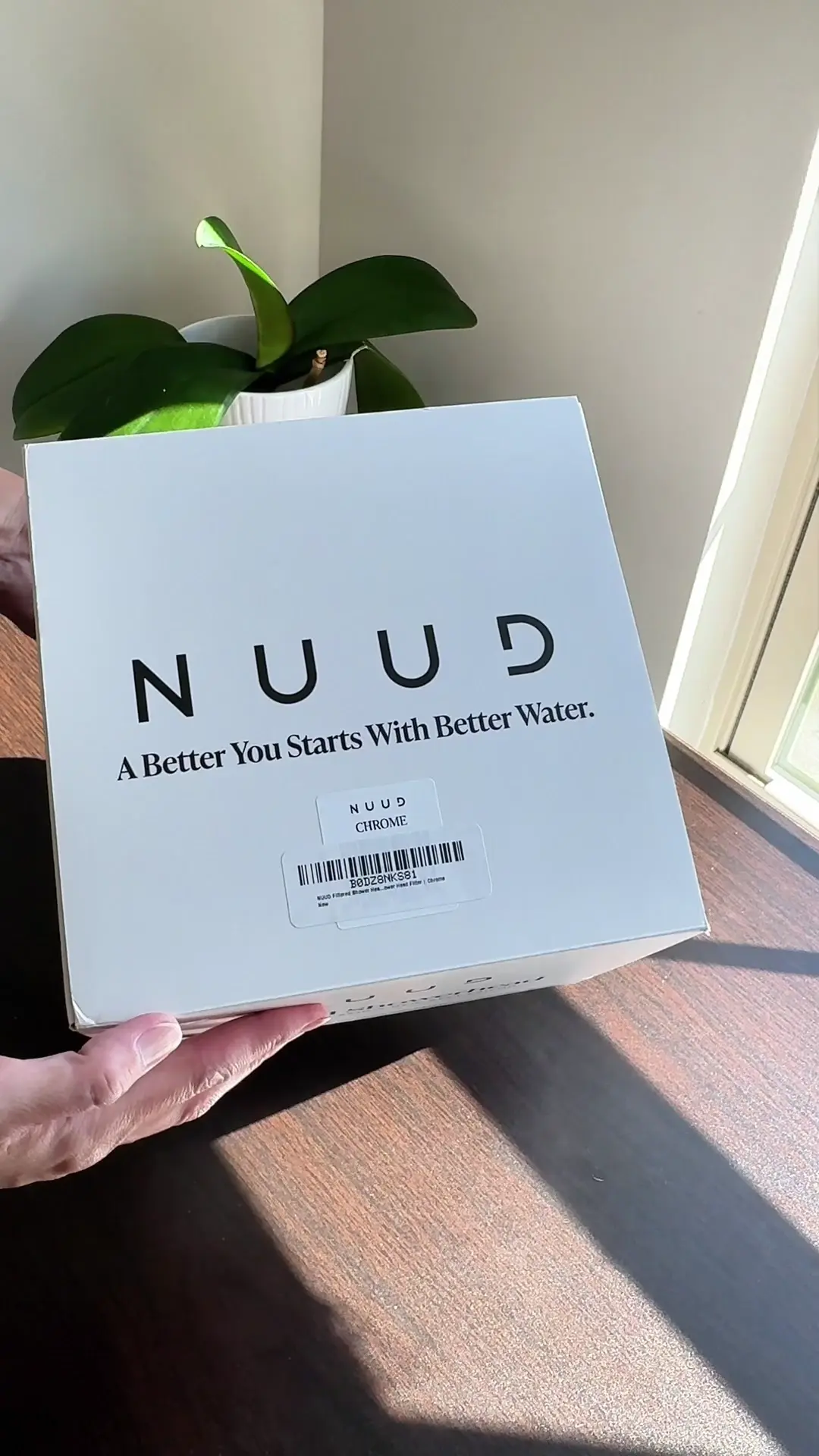 NUUD Filtered Showerhead – Beauty Ritual for Skin & Hair