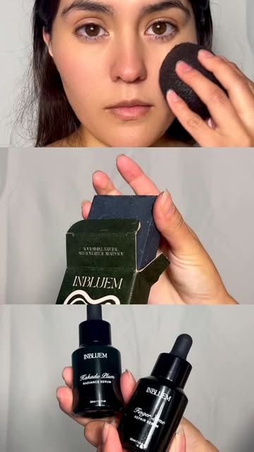 Skincare Ritual Featuring InBluem
