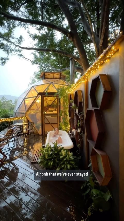 Geodome airbnb accommodation