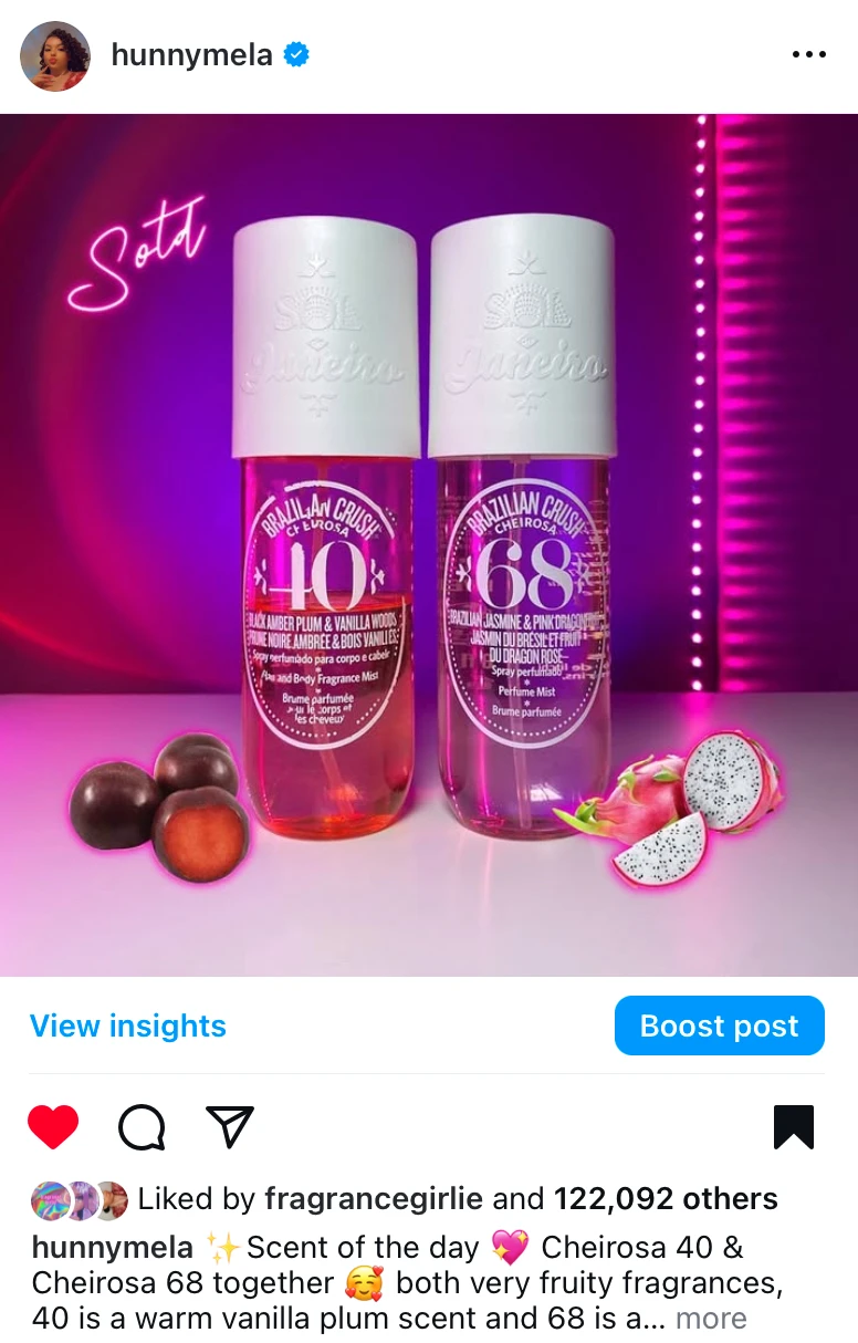 Fragrance Product Photography