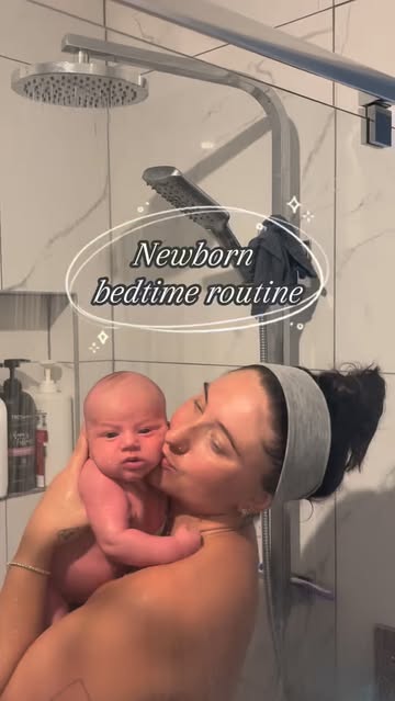Newborn bedtime routine