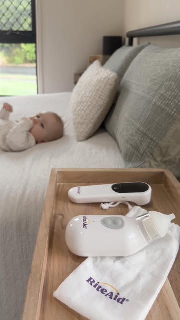 Rite Aid nasal aspirator and inferred thermometer