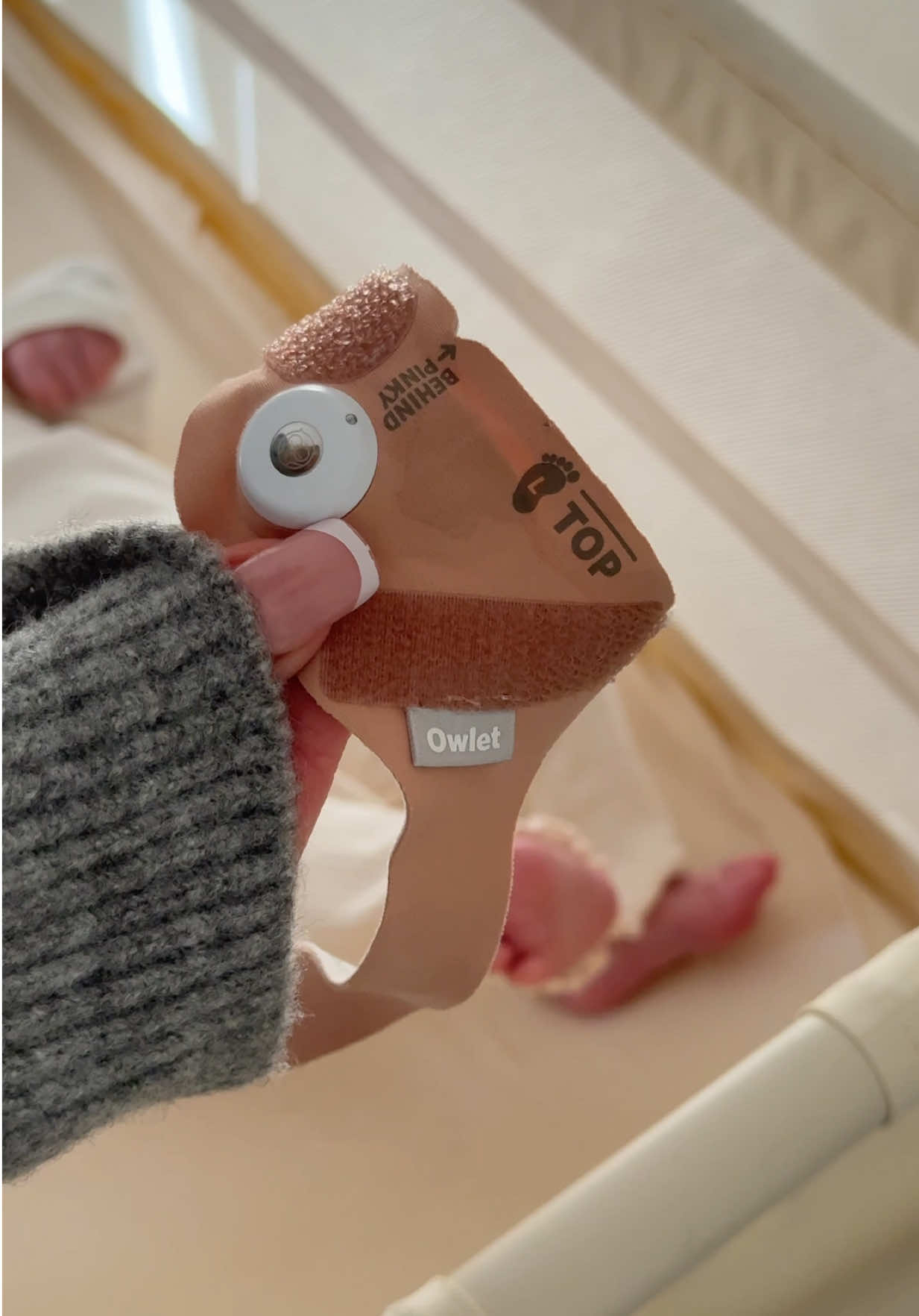Owlet sock