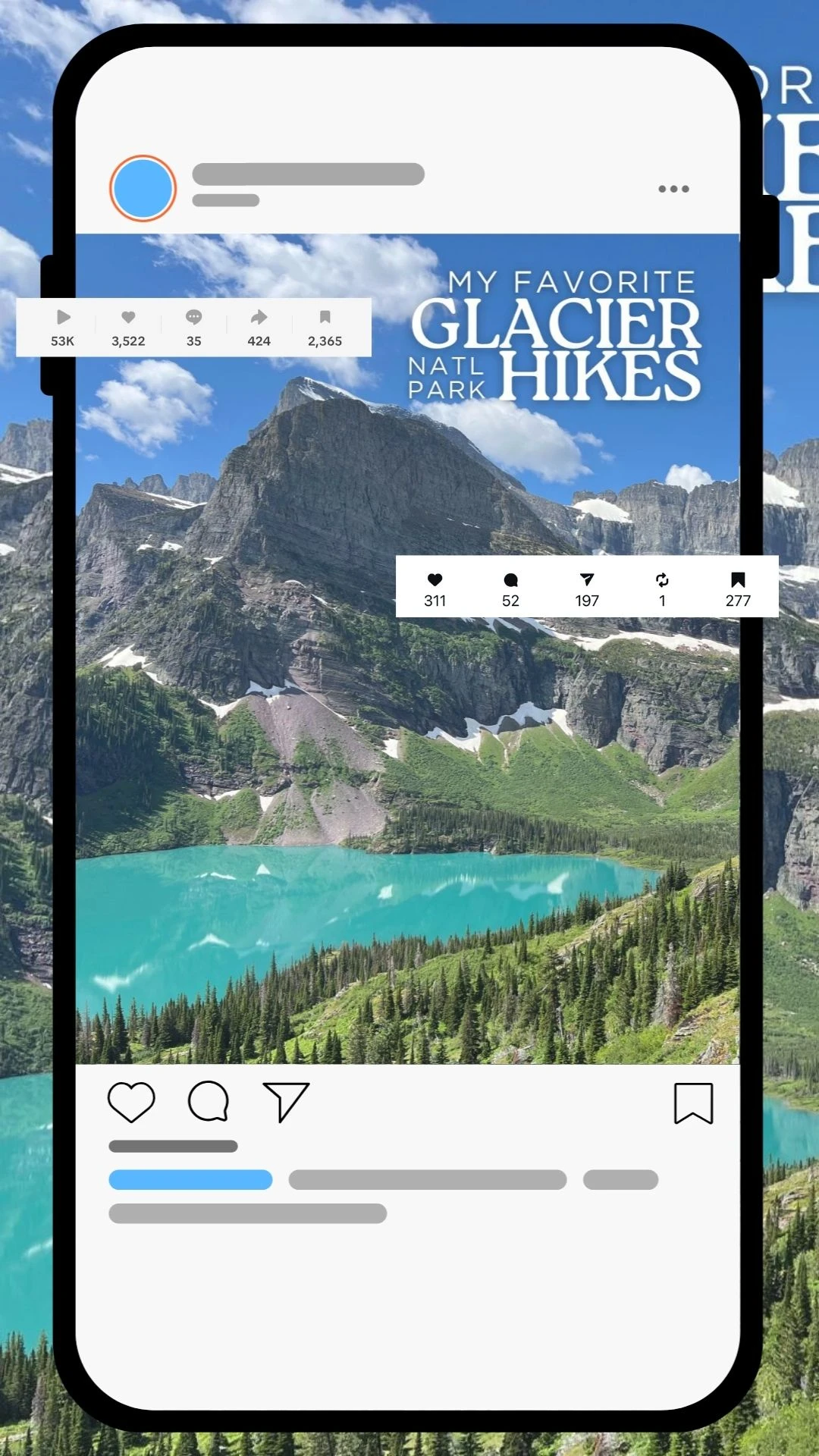 Glacer National Park Hikes
