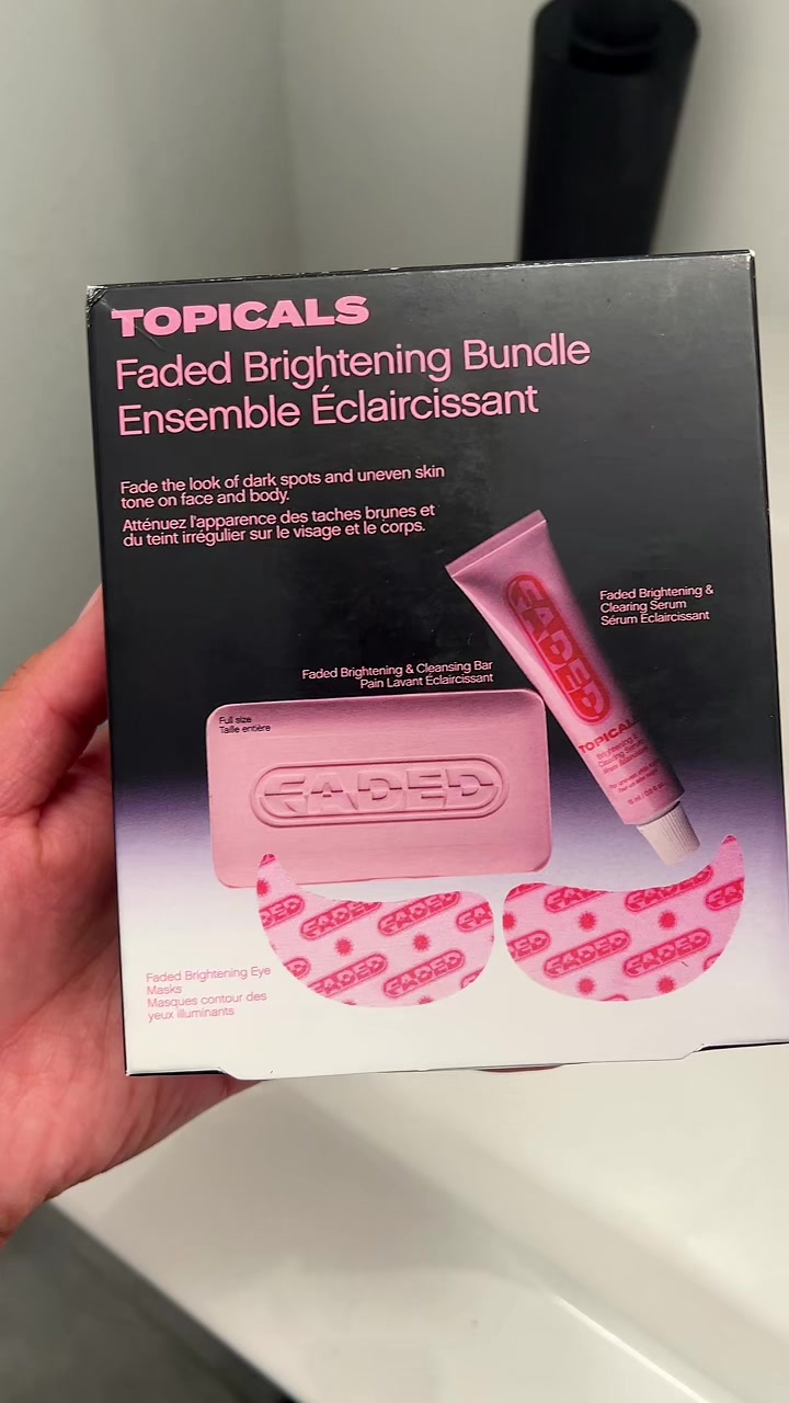 Topicals faded brightening bundle