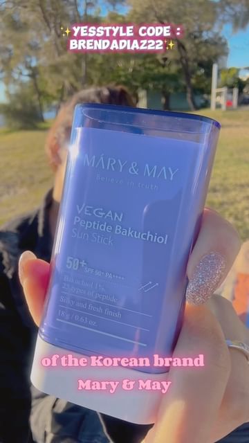 Vegan peptide Bakuchiol Sun Stick - Mary & May