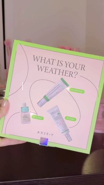 What is your weather beauty box - AXIS - Y