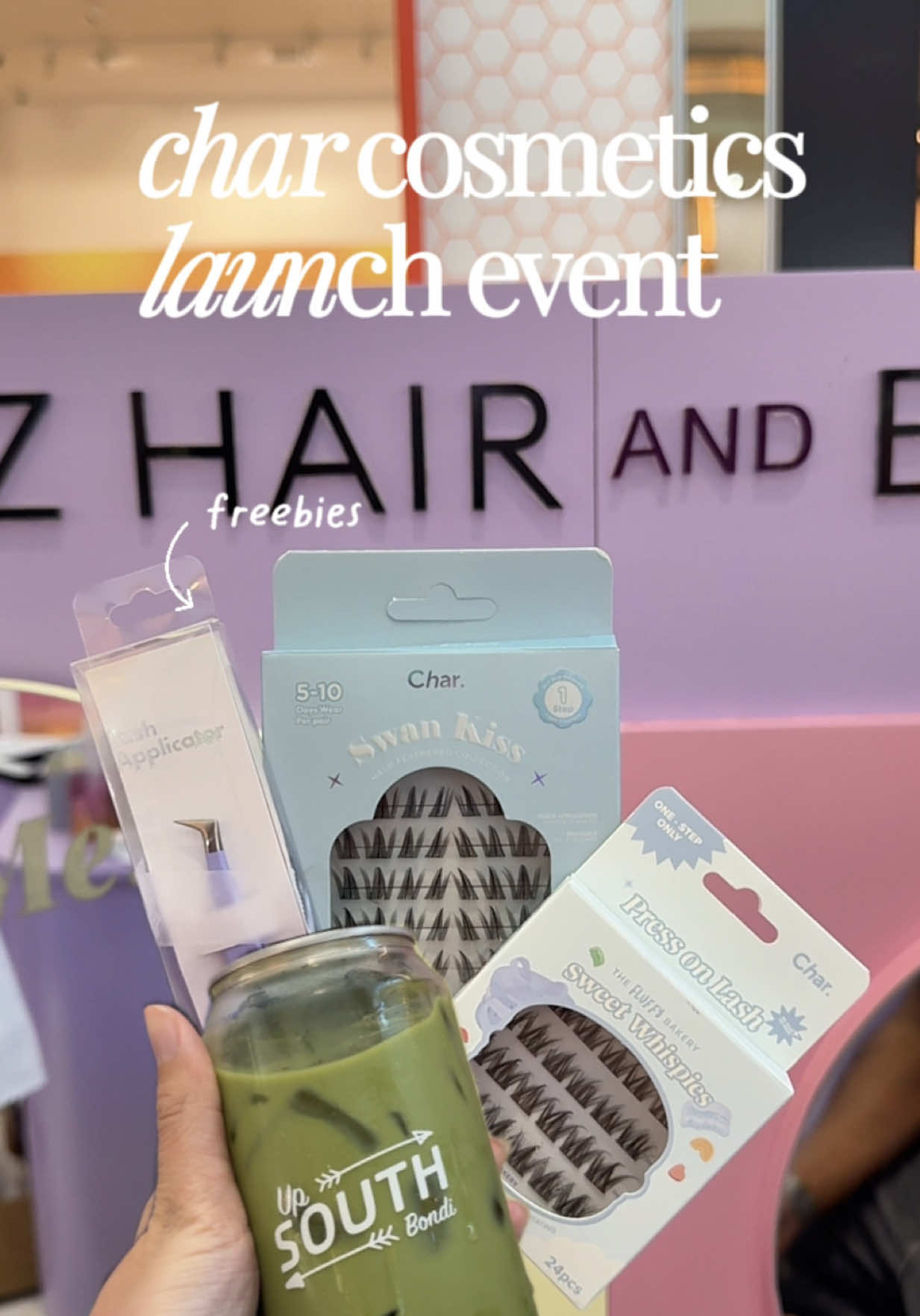 Char Cosmetics Launch Event Campaign