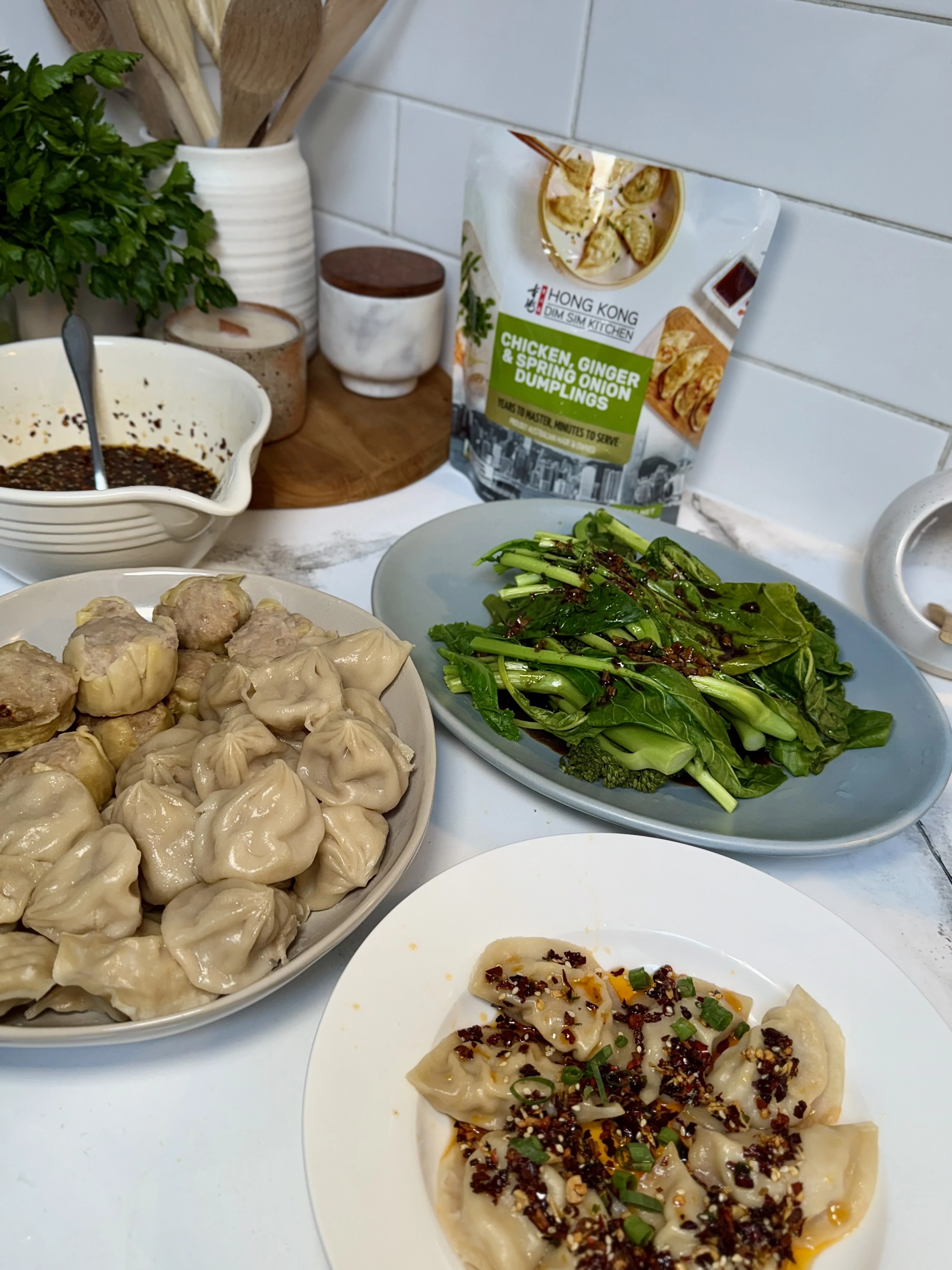 Hong Kong dim sum kitchen