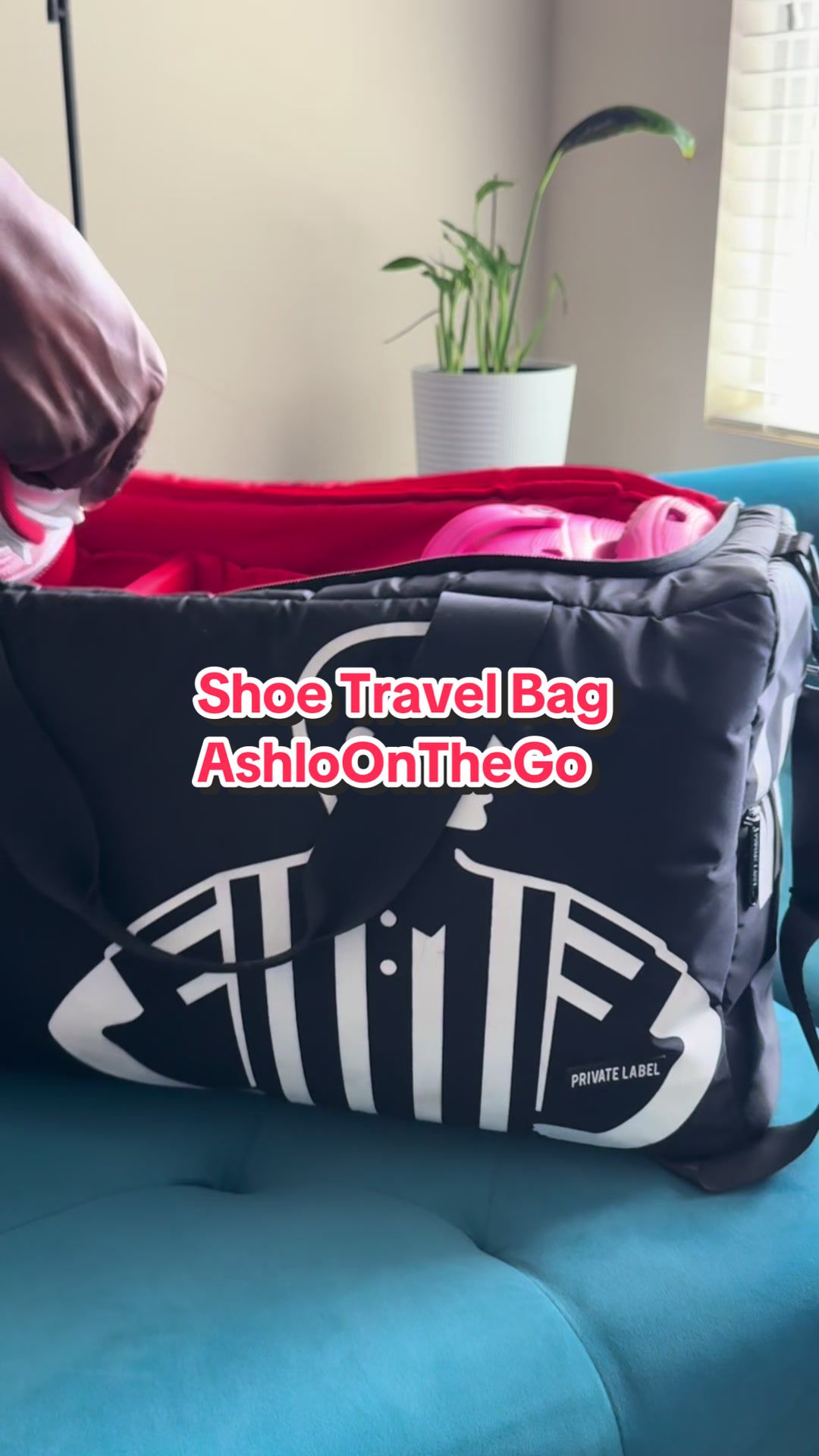Private Label Shoe Travel Bag