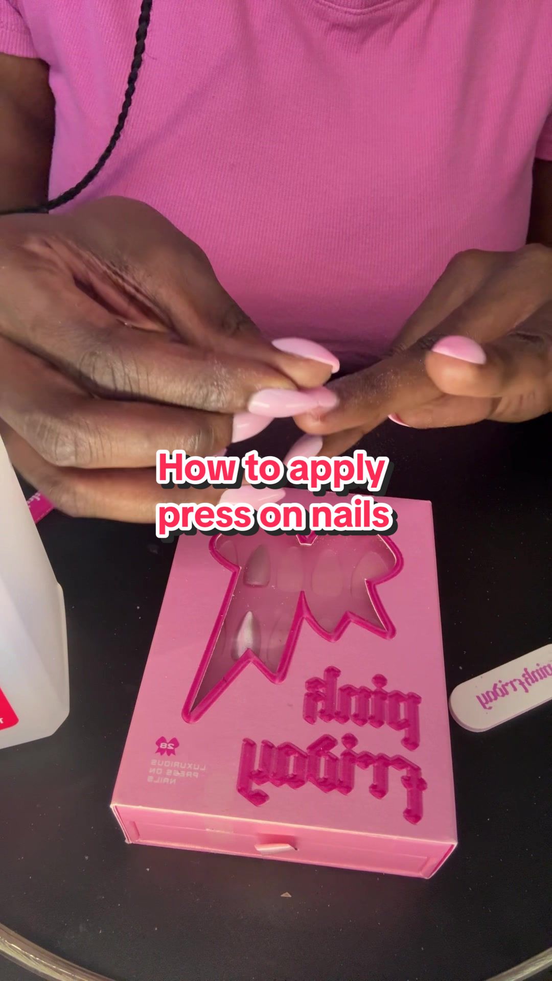 Pink Friday Press On Nails (Beauty)