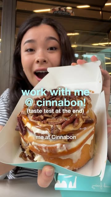 Cinnabon BTS & Taste Test Video