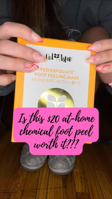 $20 At-Home Foot Peel Mask