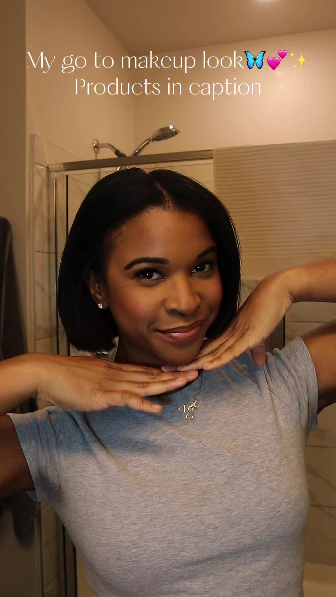 Makeup routine