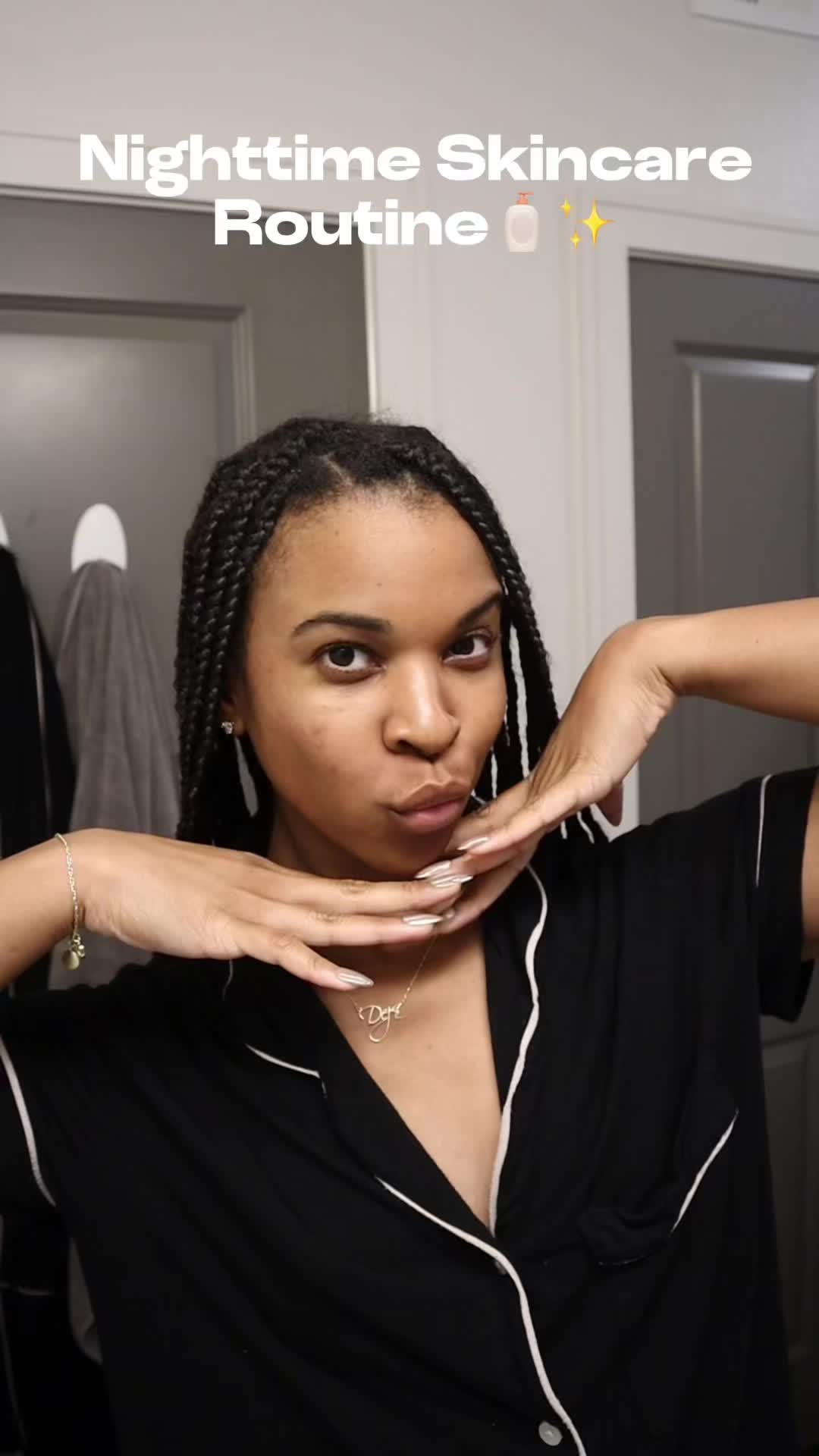 Nighttime Skincare routine