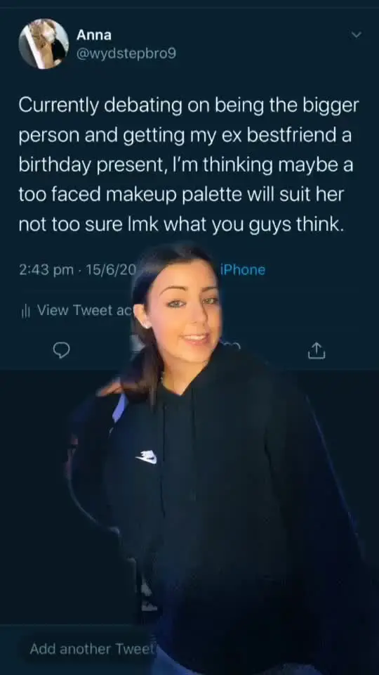 Tiktok post preview 1 from @annaleise.v