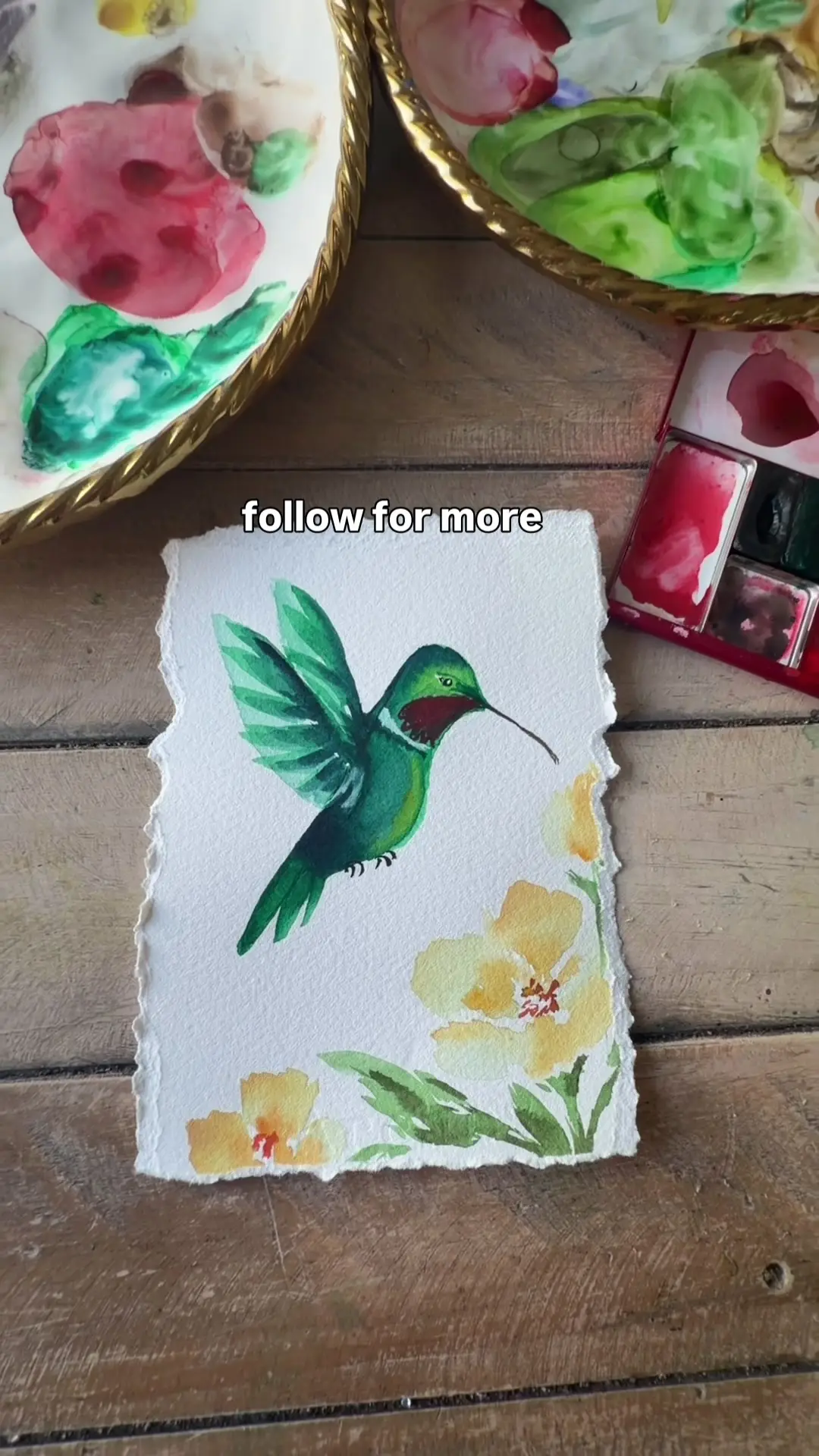 Tiktok post preview 2 from @watercolorsbybree
