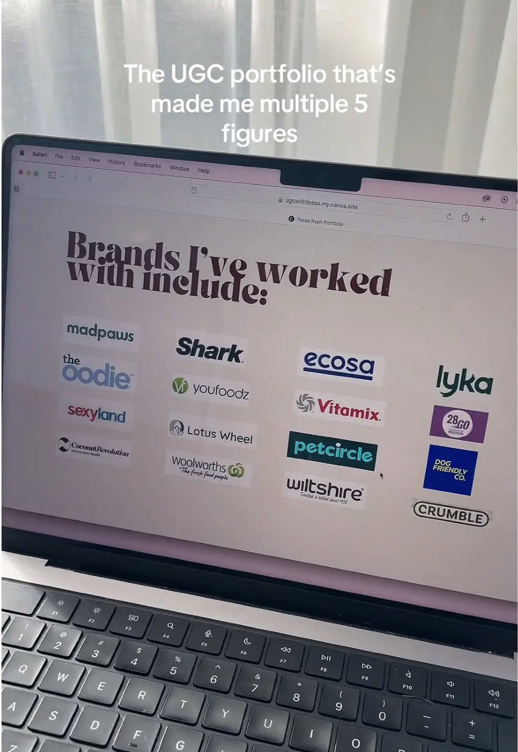 Tiktok post preview 3 from @ugc.tessa