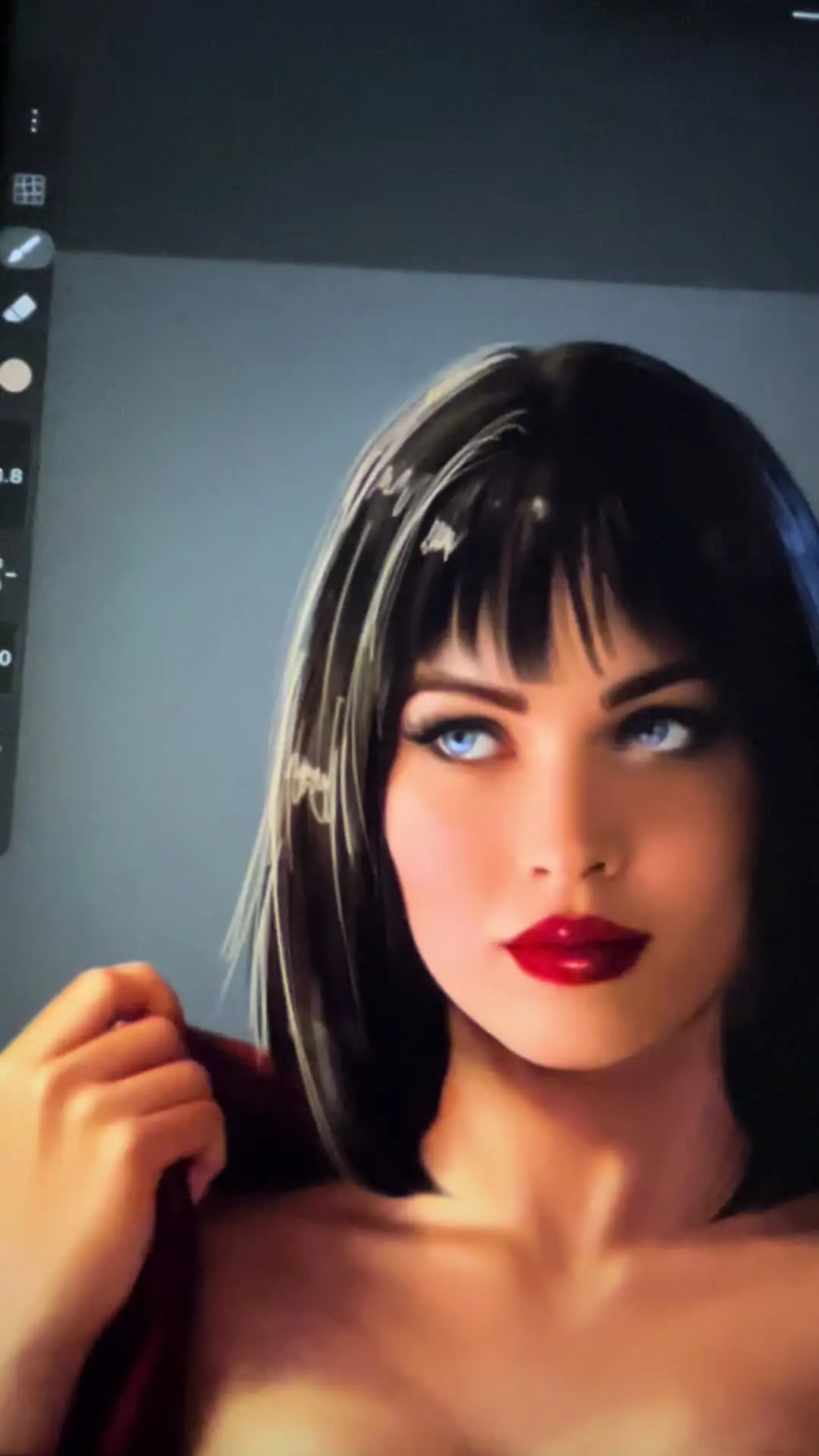 Tiktok post preview 3 from @lachicadelosfanarts