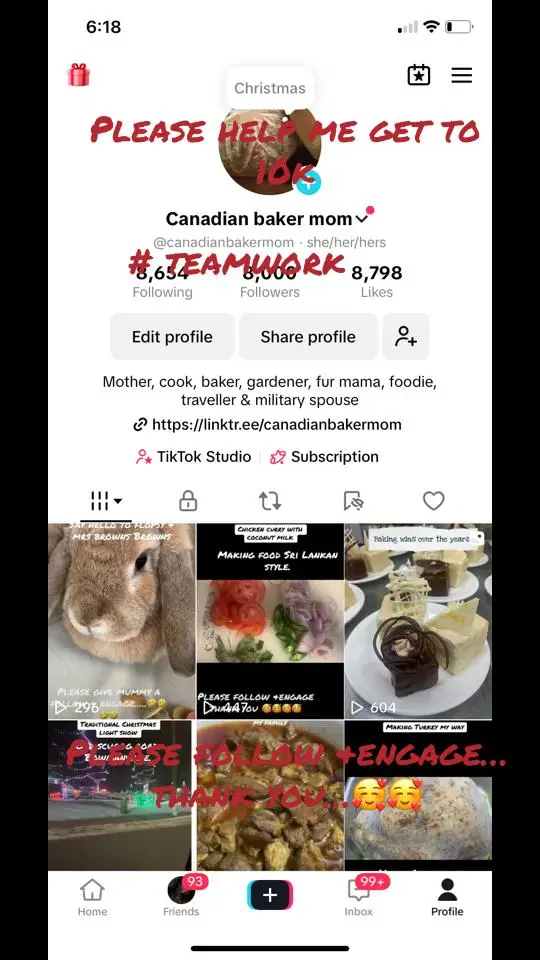 Tiktok post preview 2 from @canadianbakermom