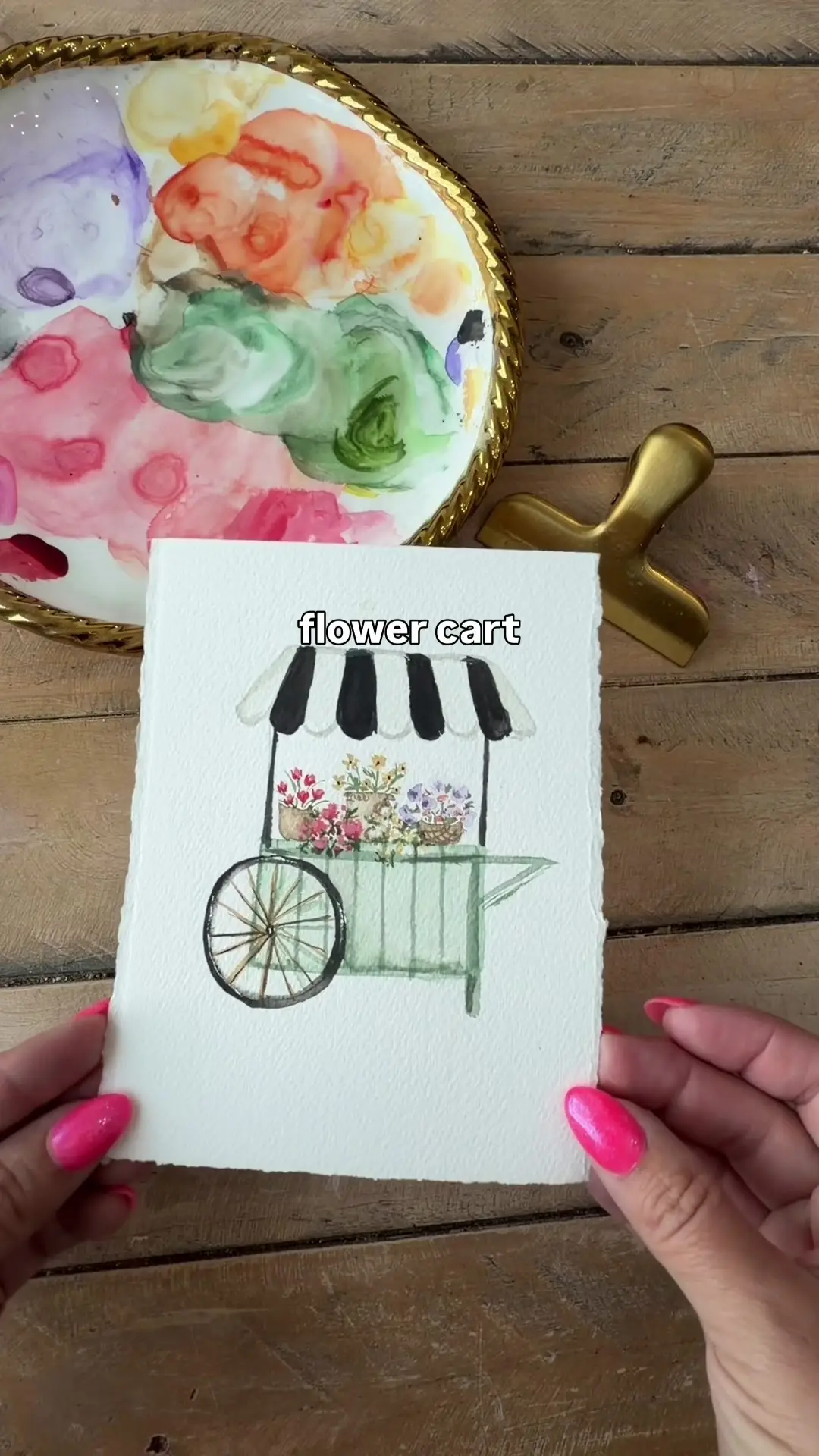 Tiktok post preview 3 from @watercolorsbybree