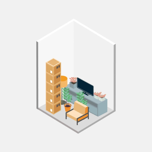 2.0 x 3.0m (6.0sqm) Upper Level