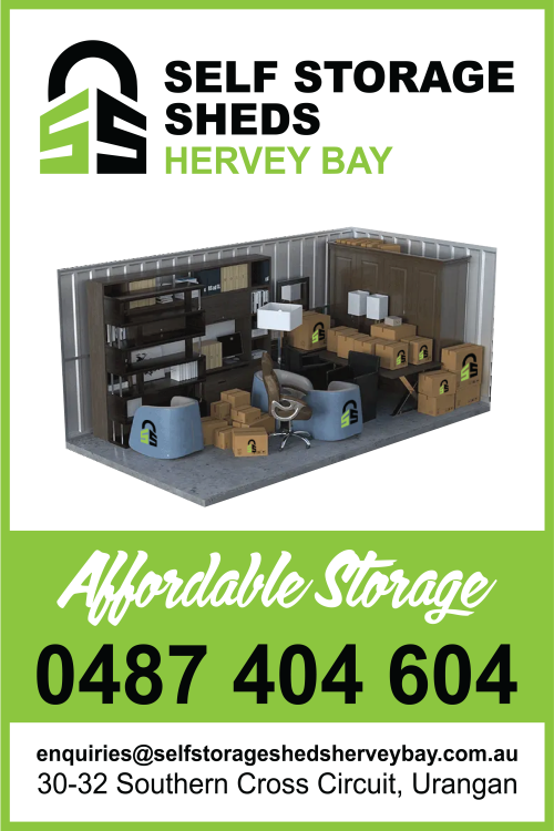 Self Storage Sheds Hervey Bay Select a size