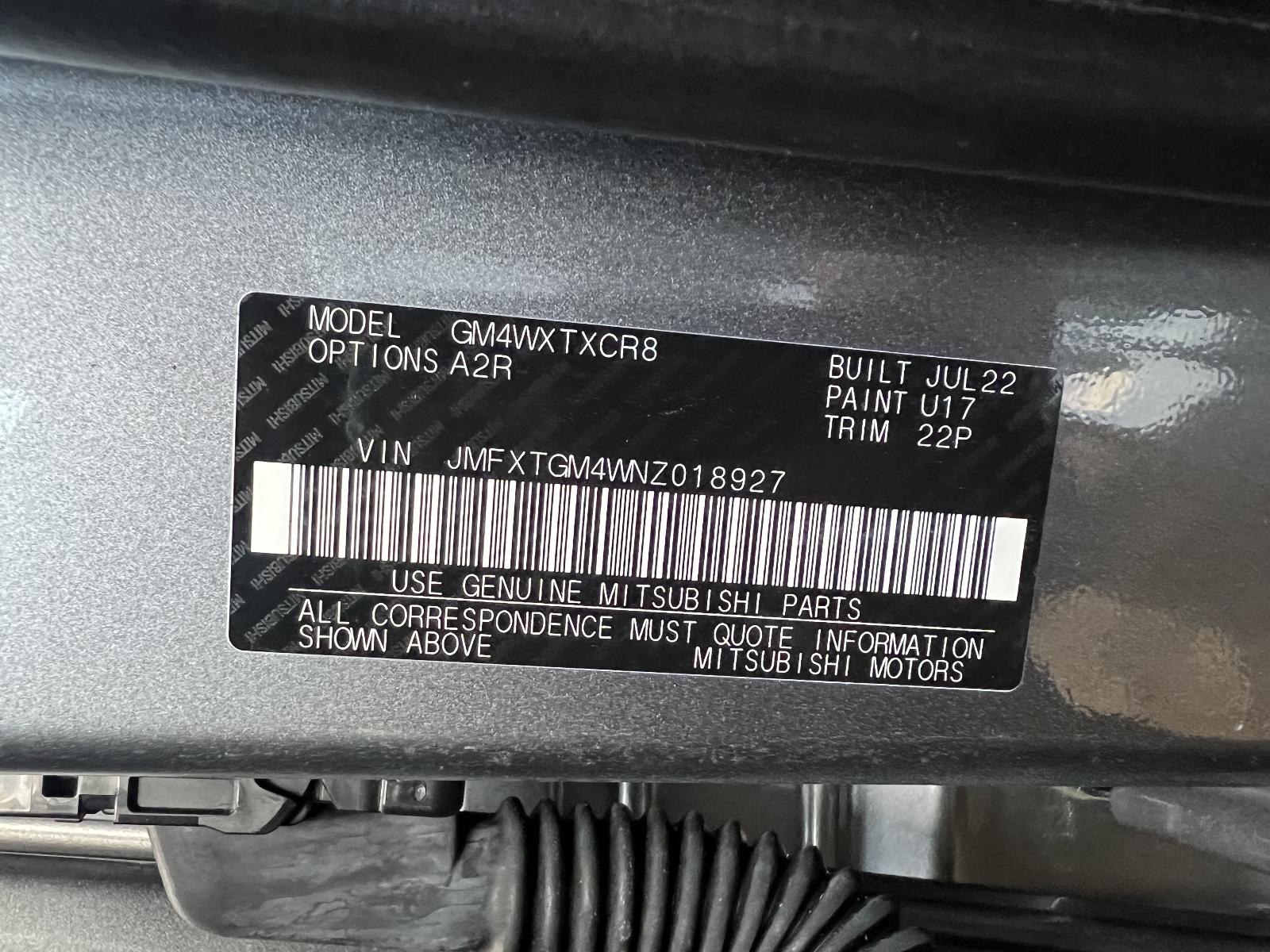 View Auto part Engine MITSUBISHI OUTLANDER 2022