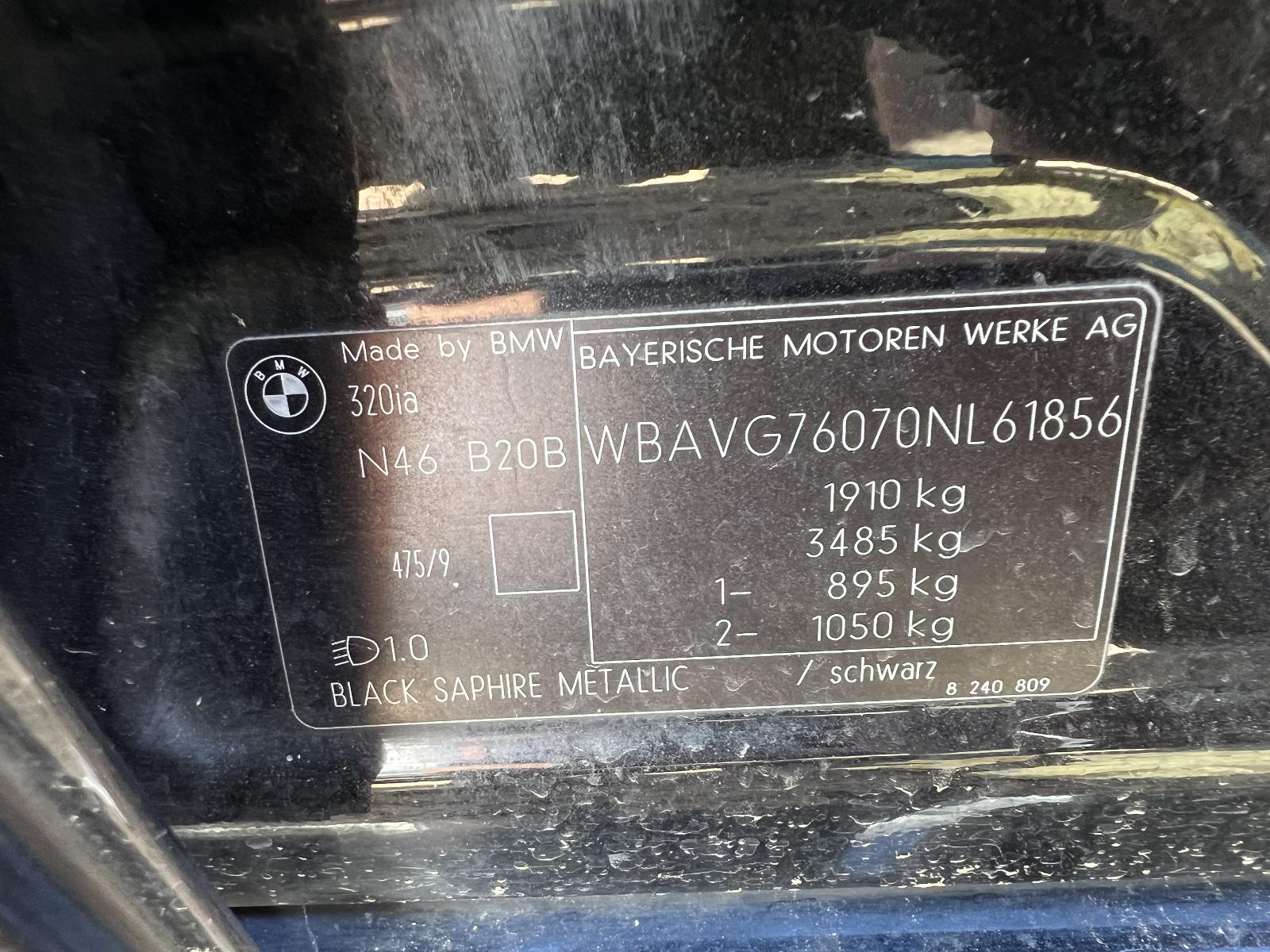 View Auto part Engine BMW 3 SERIES 2007