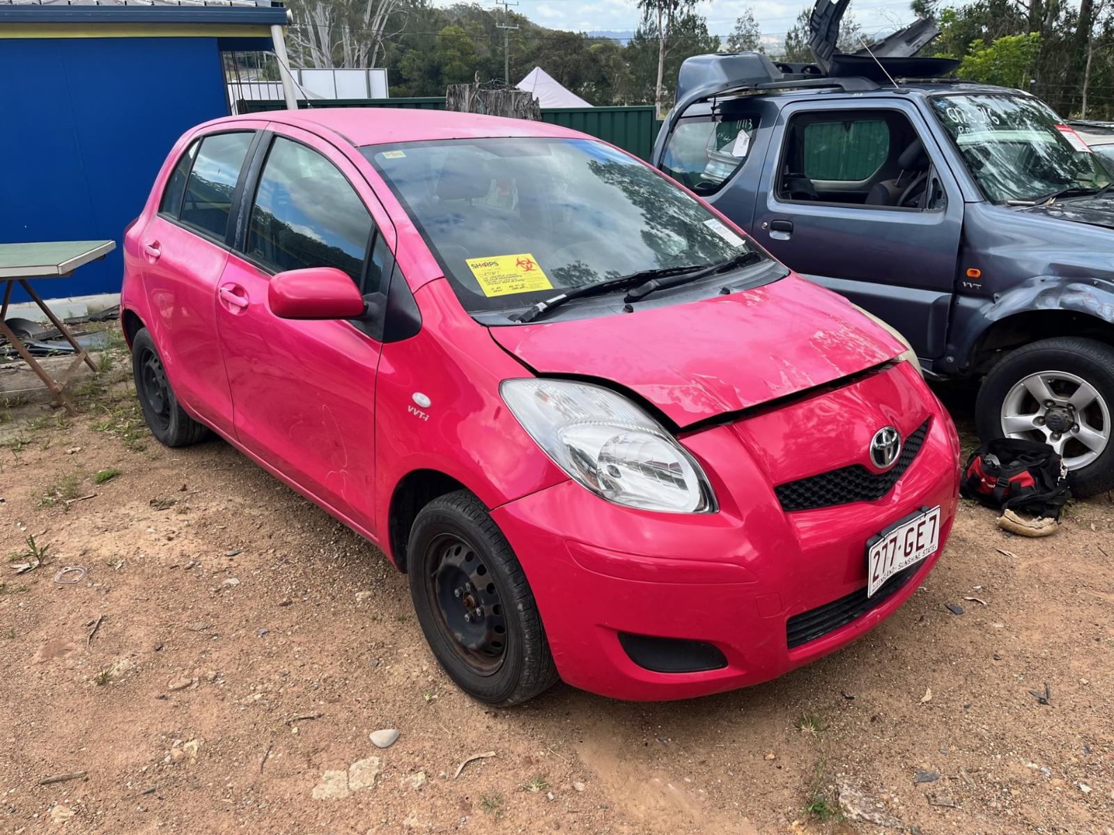 2011 Toyota Yaris Headrest View Auto part Headrest Toyota Yaris 2011