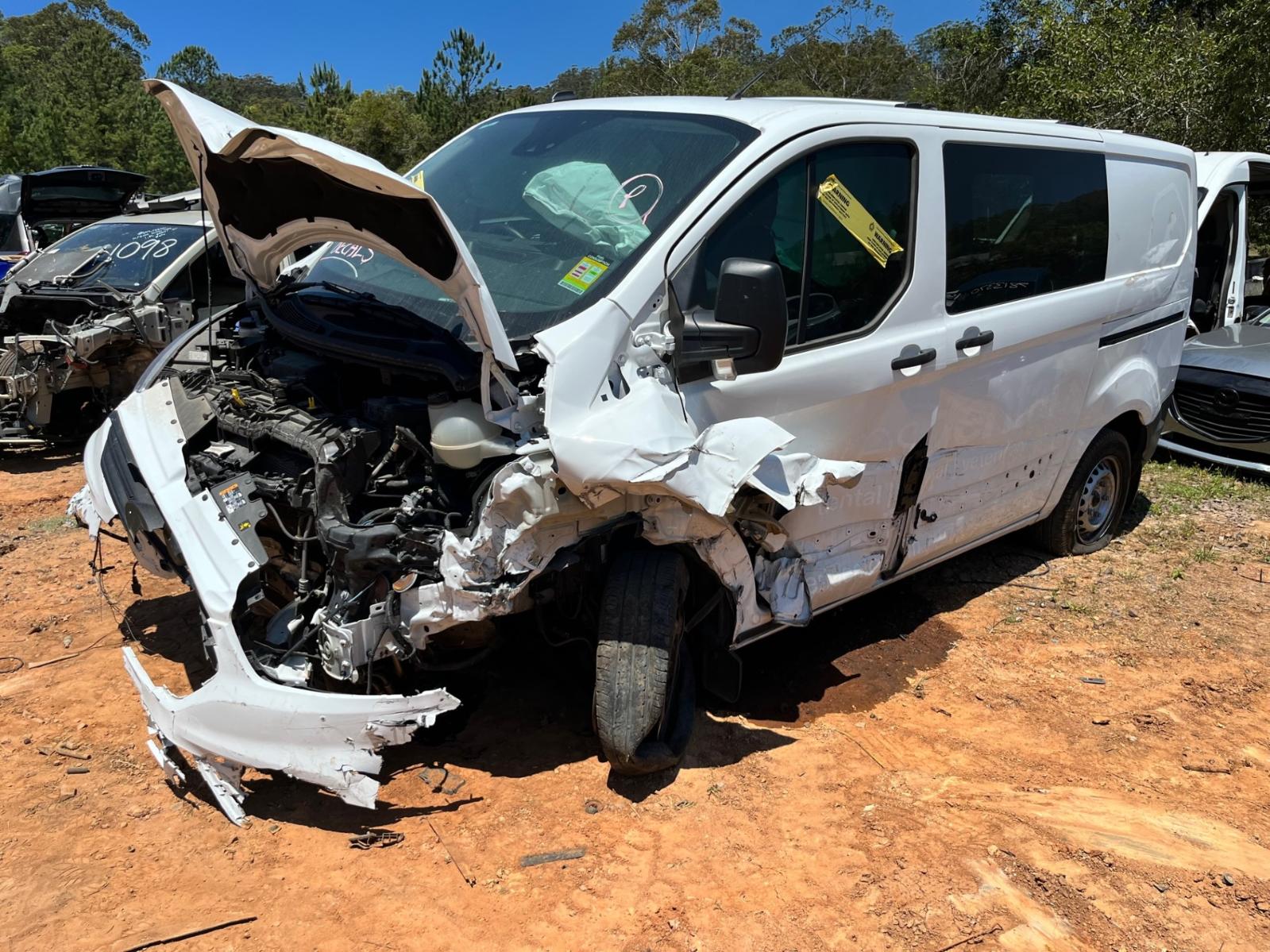 View FORD TRANSIT CUSTOM 2022 2 Door Van Breaking