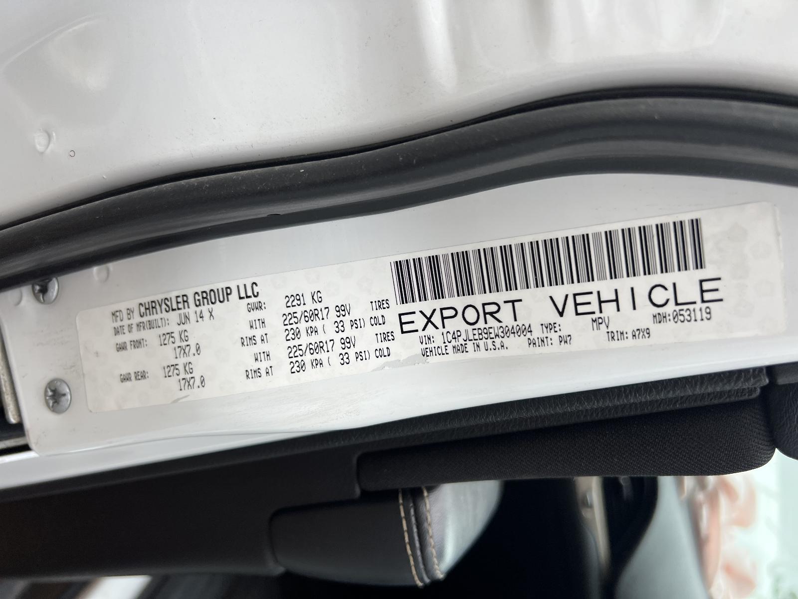 View Auto part Engine JEEP CHEROKEE 2014