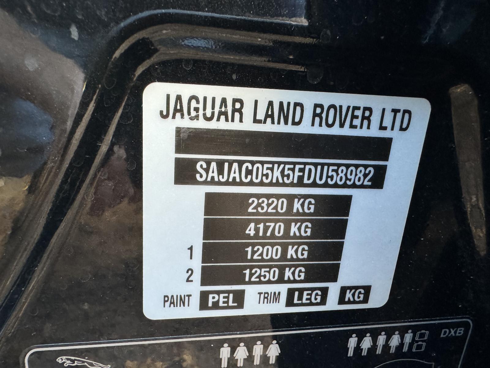 View JAGUAR XF 2015 4 Door Sedan Breaking