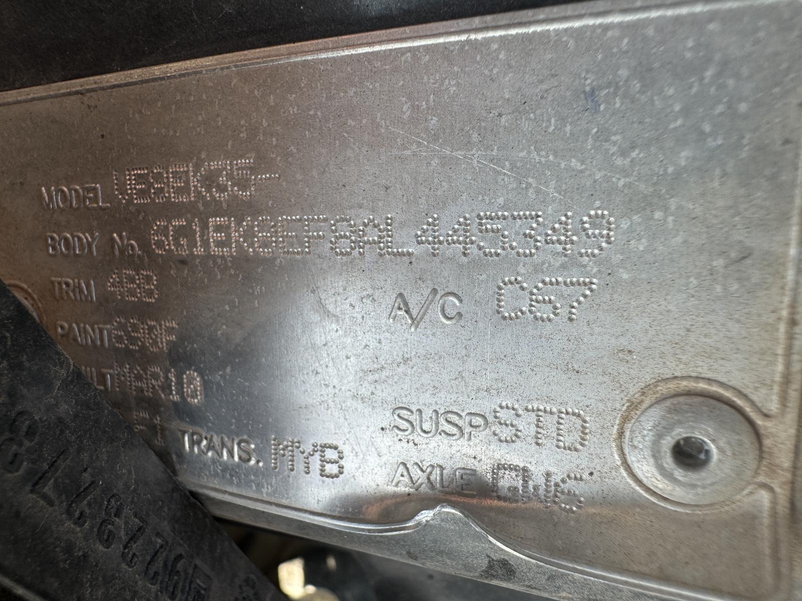 View Auto part Engine HOLDEN COMMODORE 2010