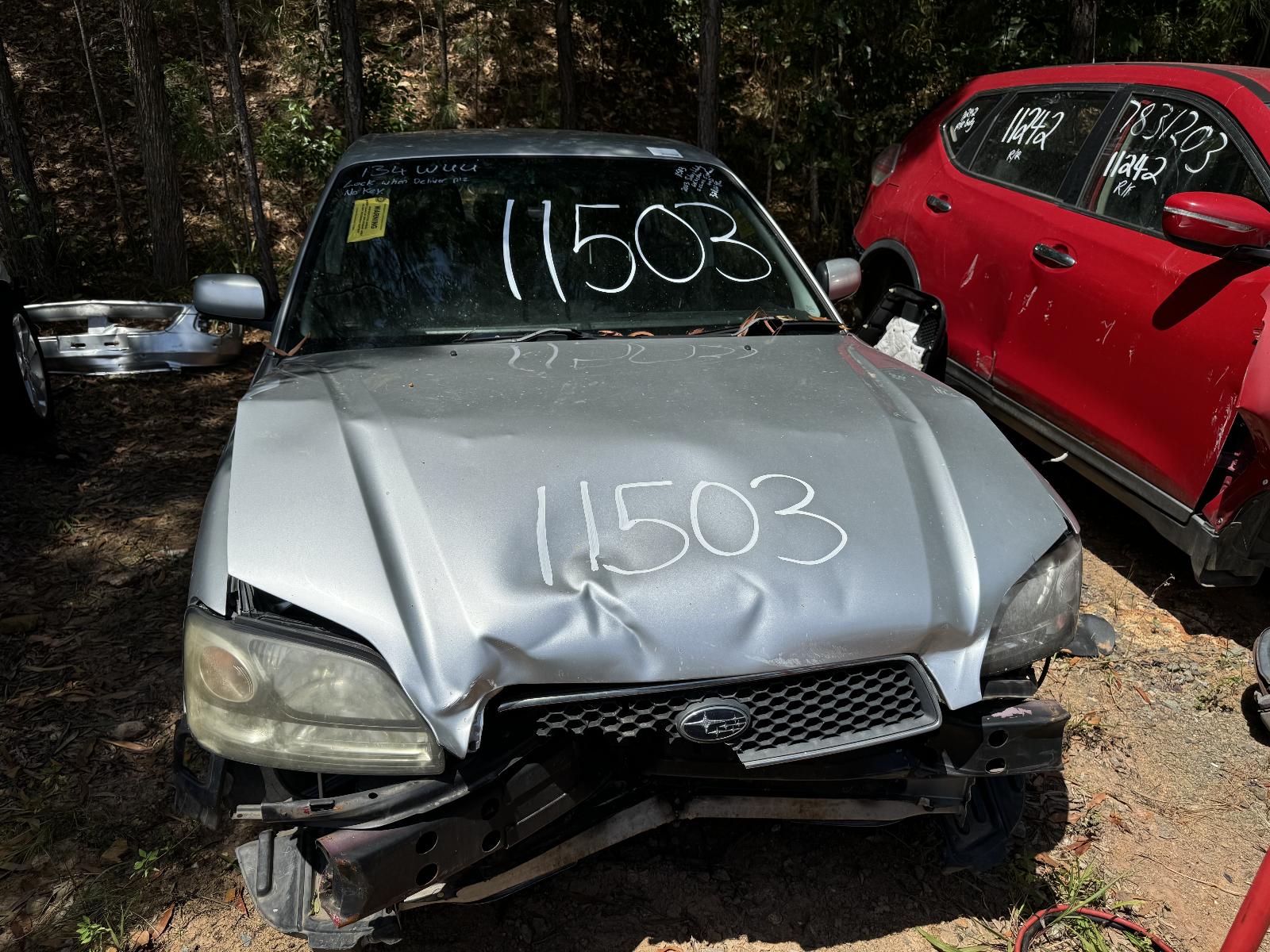 View SUBARU LIBERTY 2003 4 Door Sedan Breaking