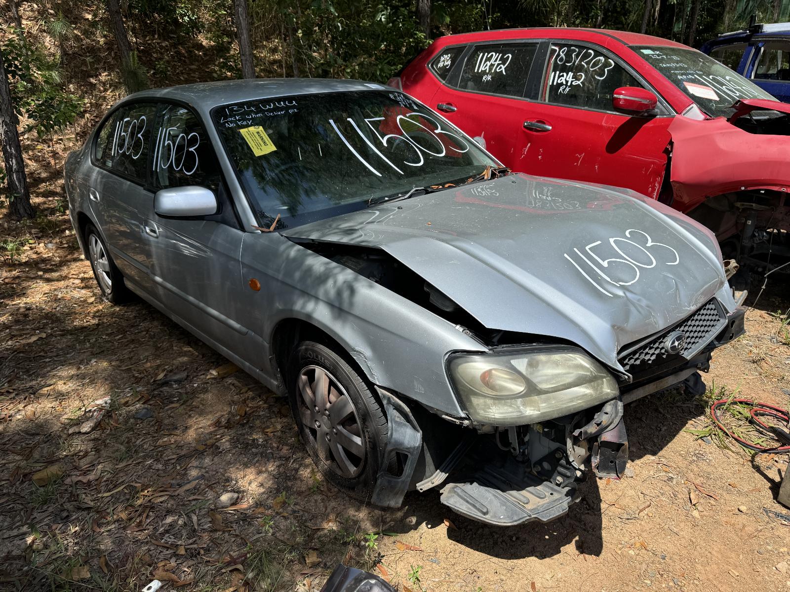 View SUBARU LIBERTY 2003 4 Door Sedan Breaking