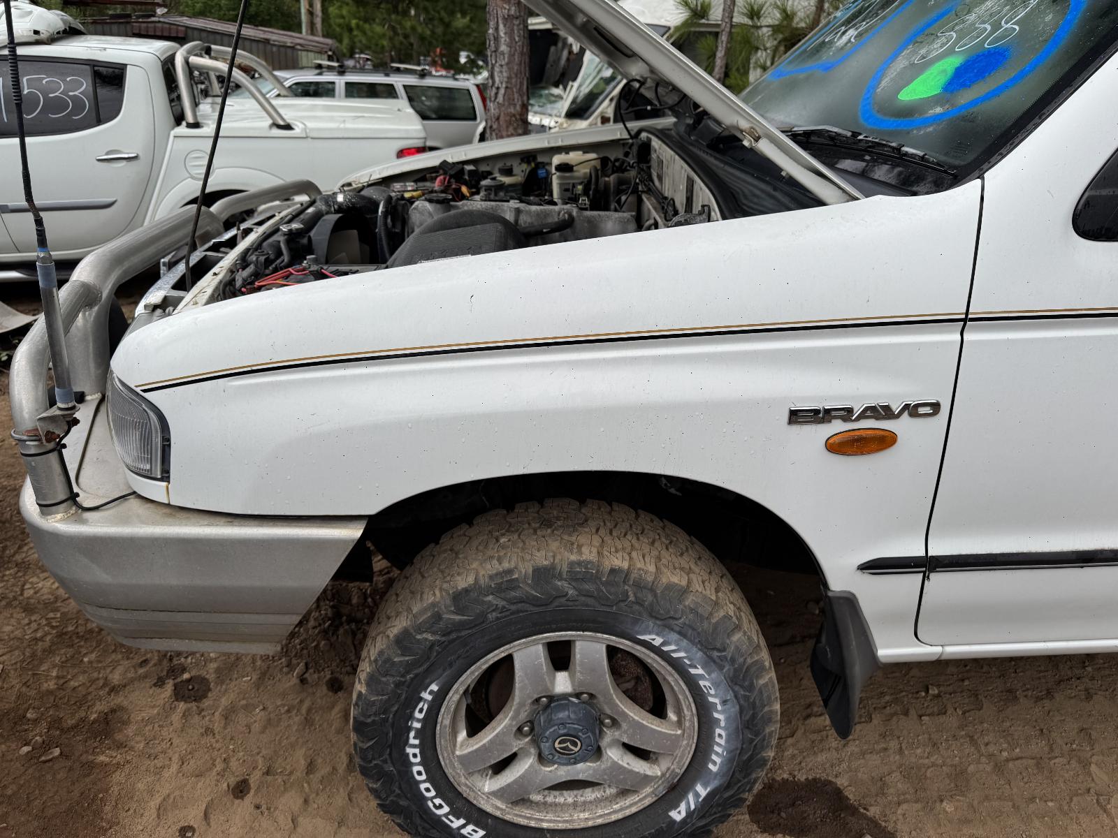 View MAZDA BRAVO 2001 4 Door Utility Breaking