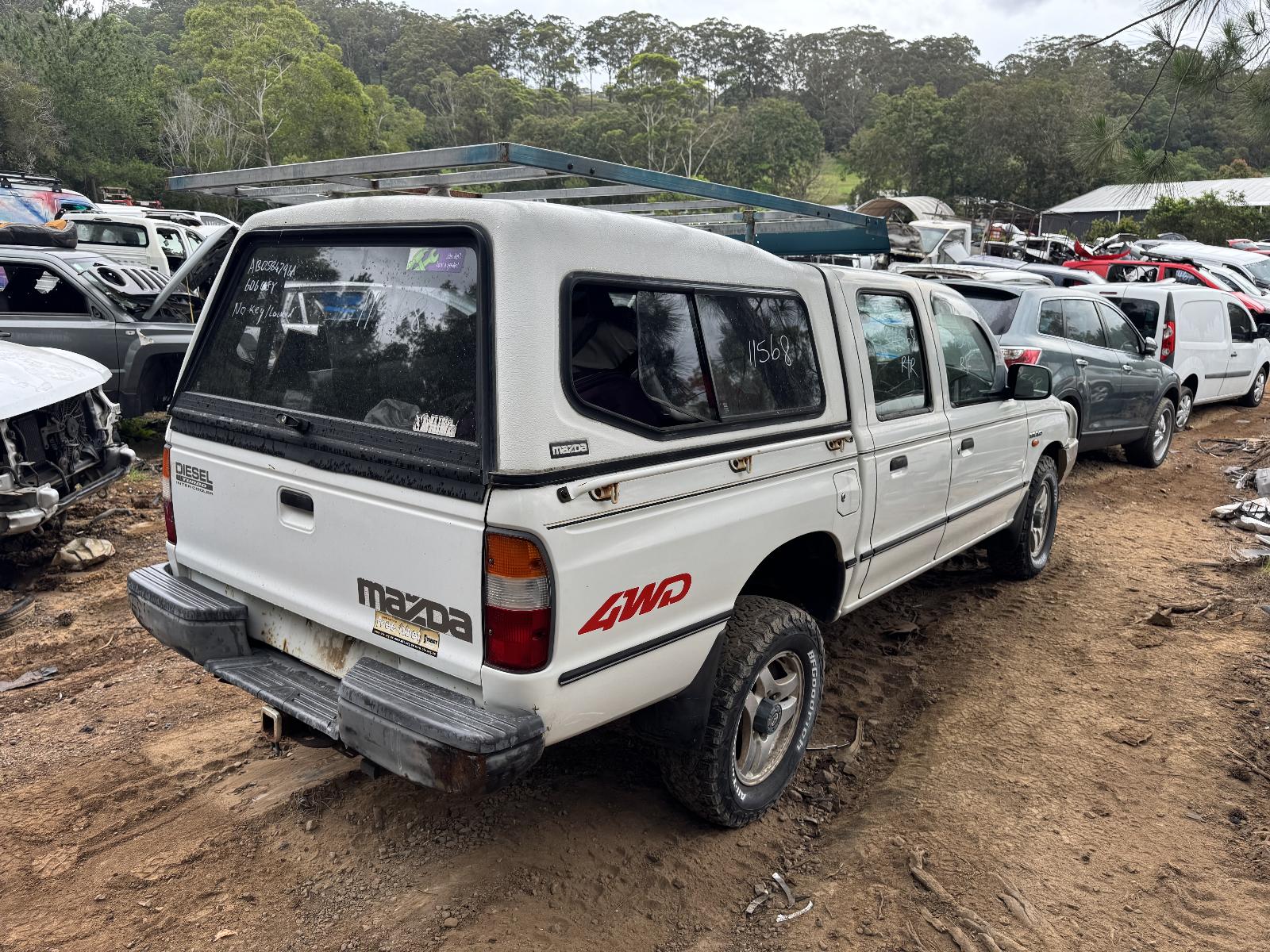 View MAZDA BRAVO 2001 4 Door Utility Breaking
