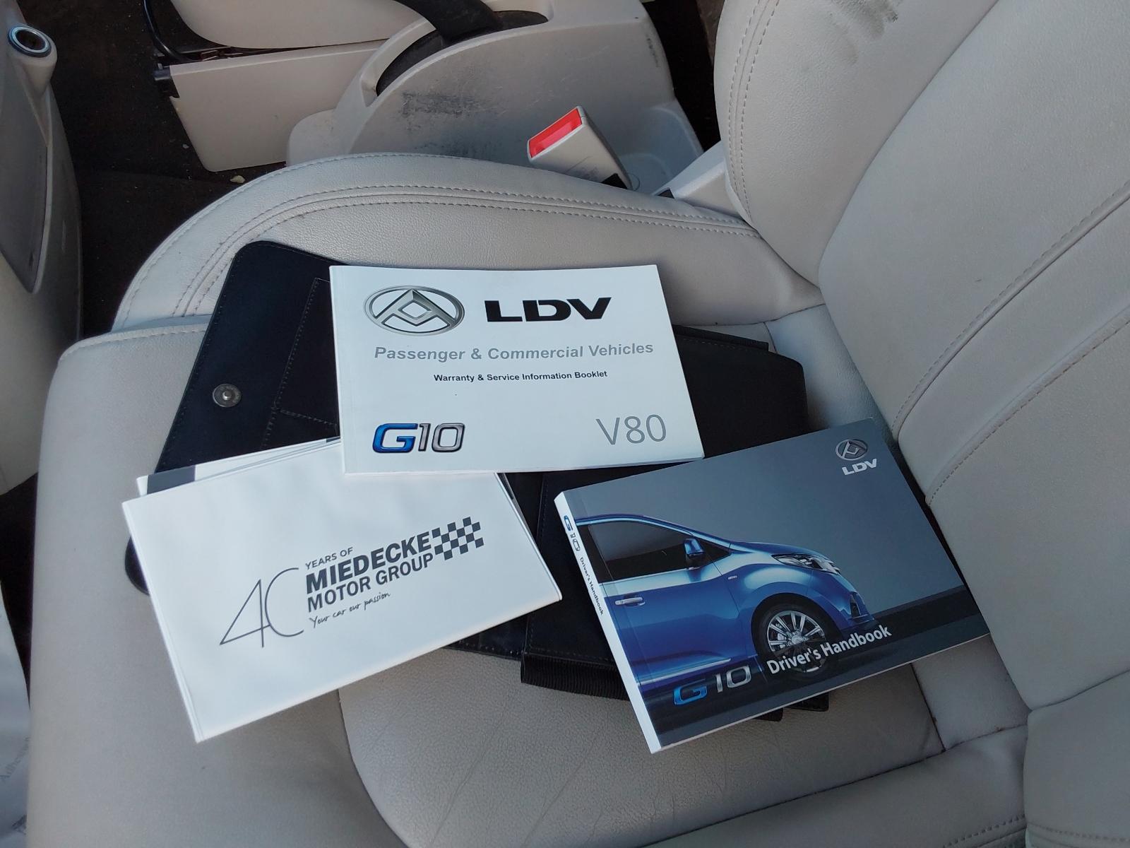 View LDV G10 2021 5 Door Station Wagon Breaking